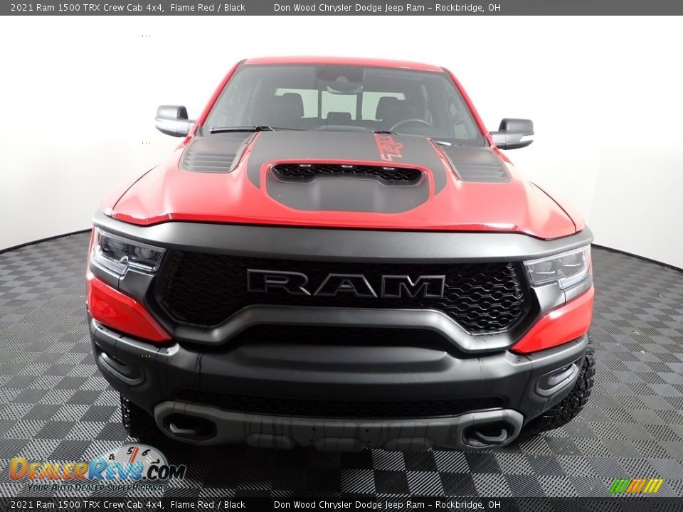 2021 Ram 1500 TRX Crew Cab 4x4 Flame Red / Black Photo #9