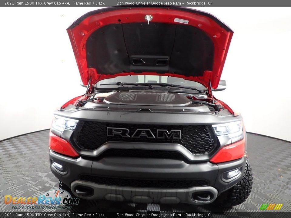 2021 Ram 1500 TRX Crew Cab 4x4 Flame Red / Black Photo #10