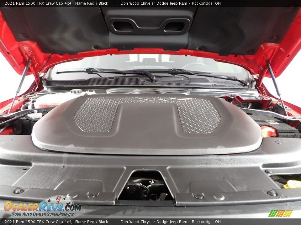2021 Ram 1500 TRX Crew Cab 4x4 Flame Red / Black Photo #11
