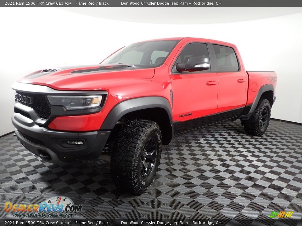 2021 Ram 1500 TRX Crew Cab 4x4 Flame Red / Black Photo #12