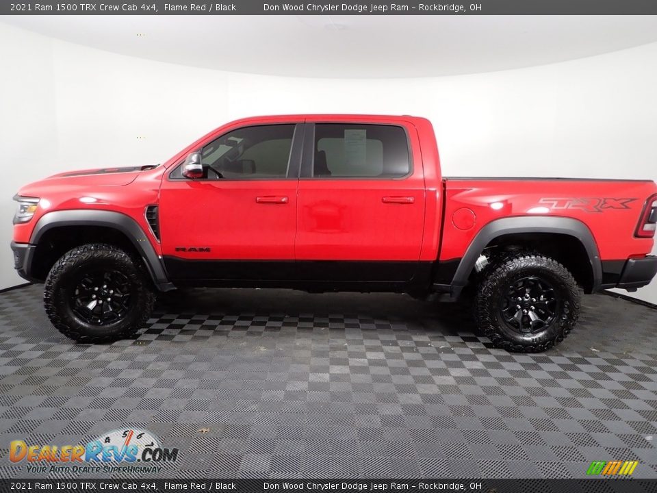 2021 Ram 1500 TRX Crew Cab 4x4 Flame Red / Black Photo #13