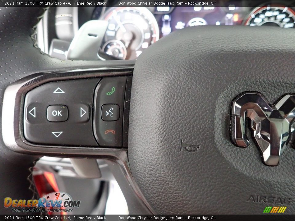 2021 Ram 1500 TRX Crew Cab 4x4 Flame Red / Black Photo #22
