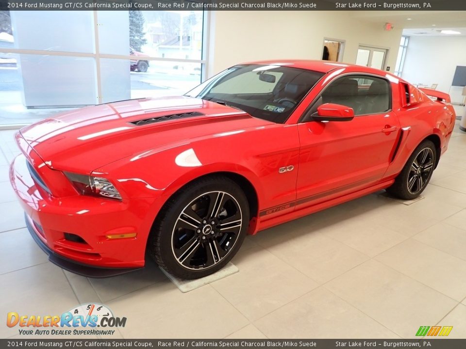 2014 Ford Mustang GT/CS California Special Coupe Race Red / California Special Charcoal Black/Miko Suede Photo #1