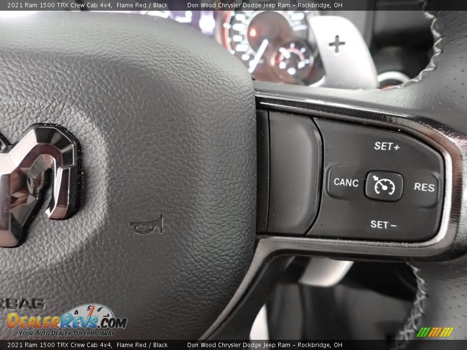 2021 Ram 1500 TRX Crew Cab 4x4 Flame Red / Black Photo #23