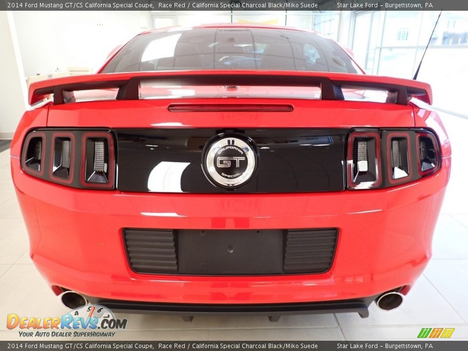 2014 Ford Mustang GT/CS California Special Coupe Race Red / California Special Charcoal Black/Miko Suede Photo #4