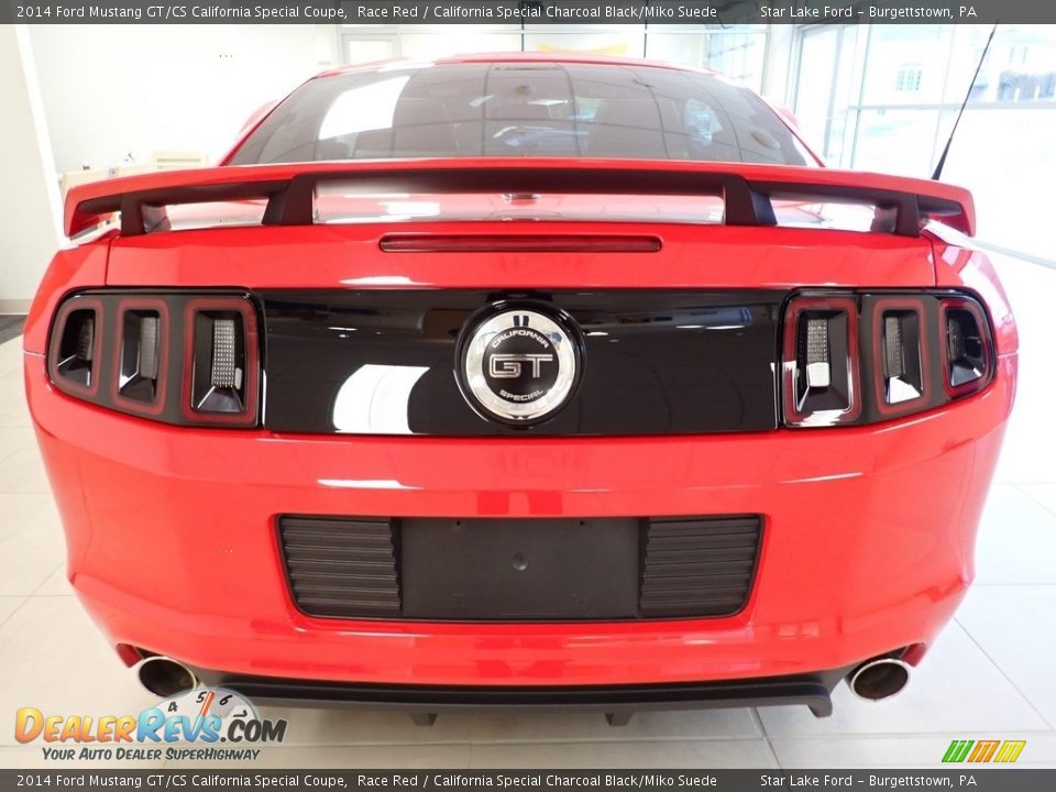 2014 Ford Mustang GT/CS California Special Coupe Race Red / California Special Charcoal Black/Miko Suede Photo #4