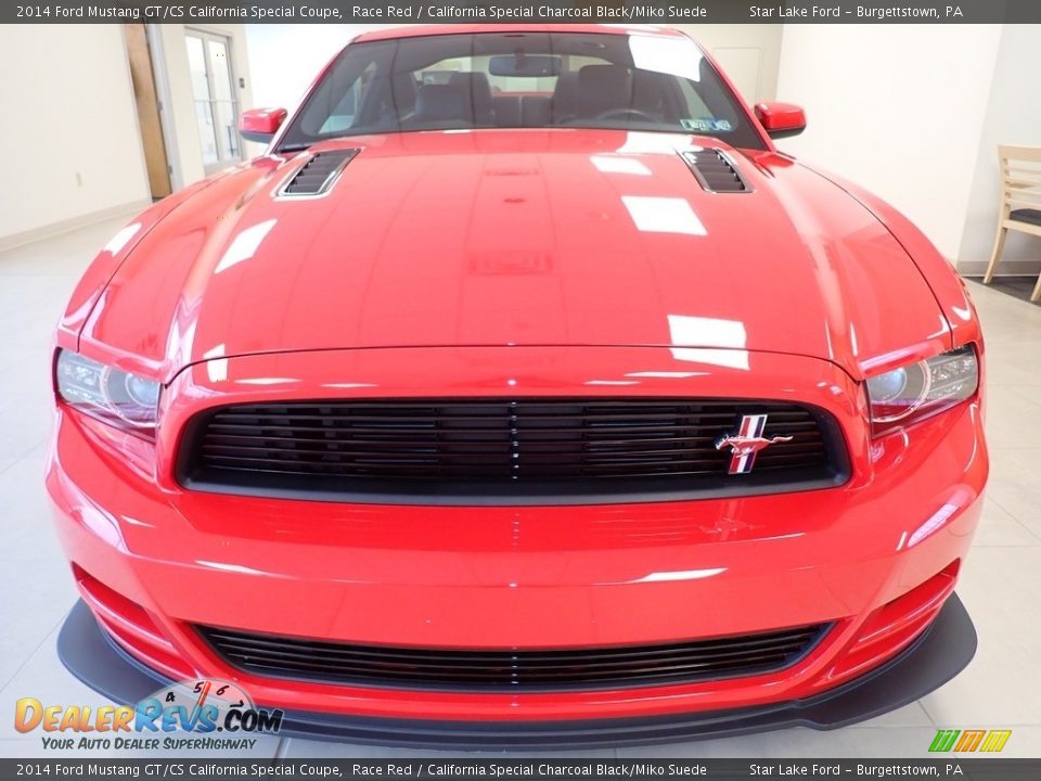 2014 Ford Mustang GT/CS California Special Coupe Race Red / California Special Charcoal Black/Miko Suede Photo #8