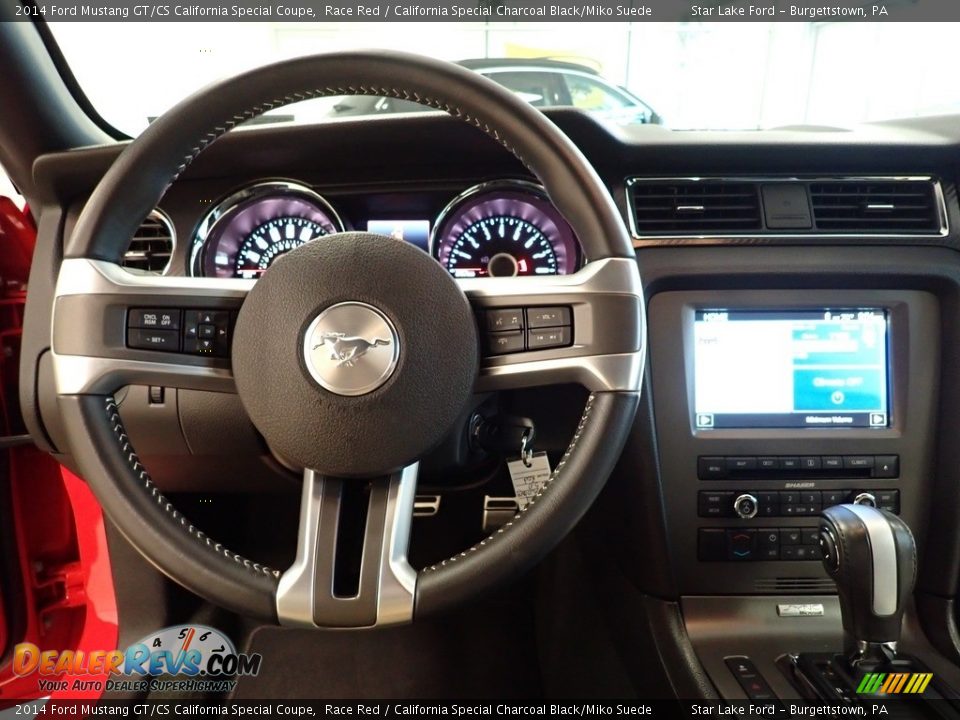 2014 Ford Mustang GT/CS California Special Coupe Race Red / California Special Charcoal Black/Miko Suede Photo #14