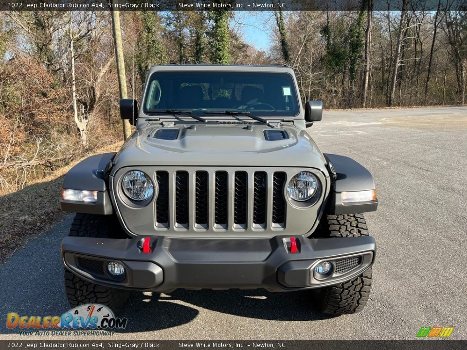 2022 Jeep Gladiator Rubicon 4x4 Sting-Gray / Black Photo #3