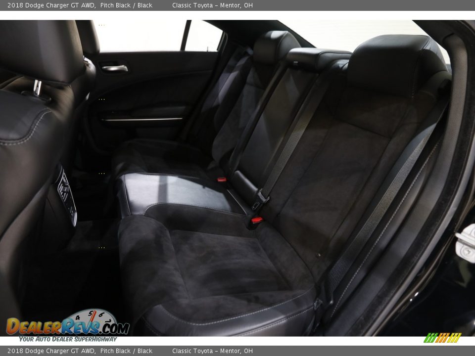 2018 Dodge Charger GT AWD Pitch Black / Black Photo #18