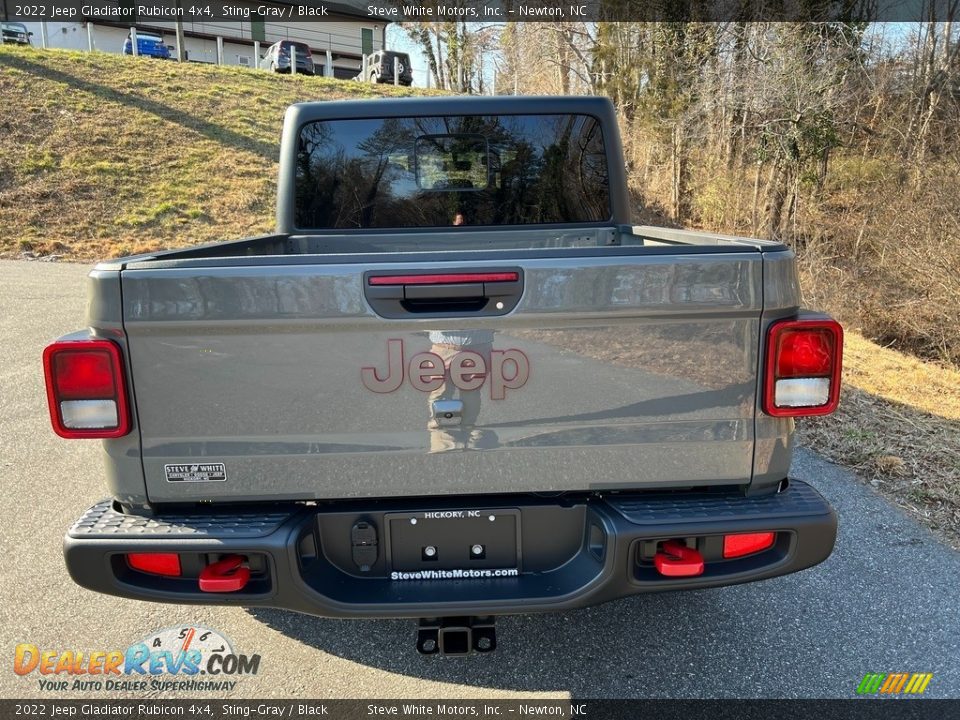 2022 Jeep Gladiator Rubicon 4x4 Sting-Gray / Black Photo #7