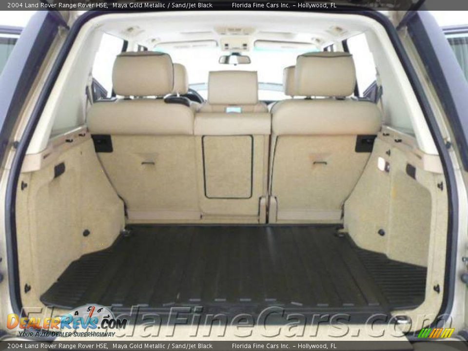 2004 Land Rover Range Rover HSE Maya Gold Metallic / Sand/Jet Black Photo #10