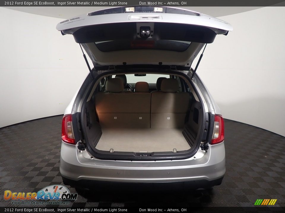 2012 Ford Edge SE EcoBoost Ingot Silver Metallic / Medium Light Stone Photo #13