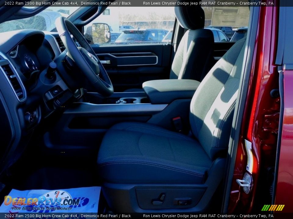 2022 Ram 2500 Big Horn Crew Cab 4x4 Delmonico Red Pearl / Black Photo #11
