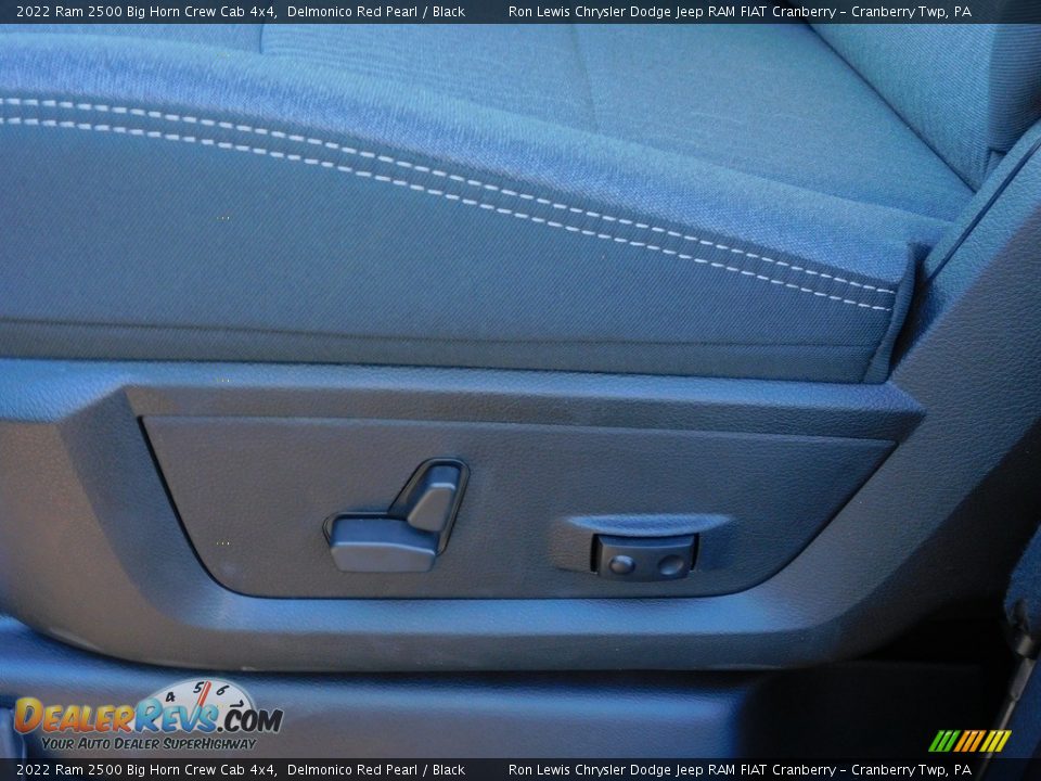 2022 Ram 2500 Big Horn Crew Cab 4x4 Delmonico Red Pearl / Black Photo #12