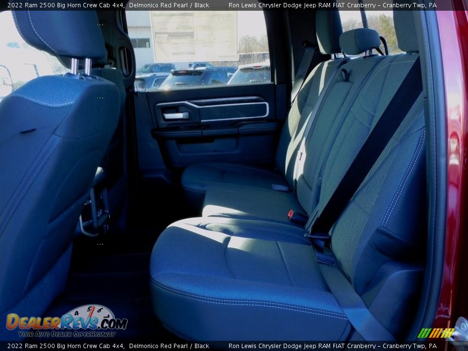 2022 Ram 2500 Big Horn Crew Cab 4x4 Delmonico Red Pearl / Black Photo #13