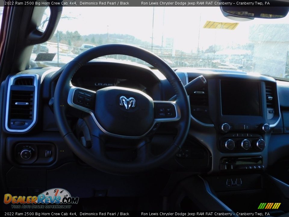 2022 Ram 2500 Big Horn Crew Cab 4x4 Delmonico Red Pearl / Black Photo #14