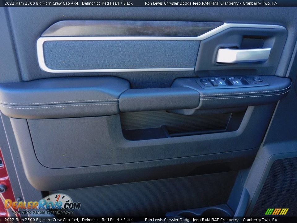 2022 Ram 2500 Big Horn Crew Cab 4x4 Delmonico Red Pearl / Black Photo #15