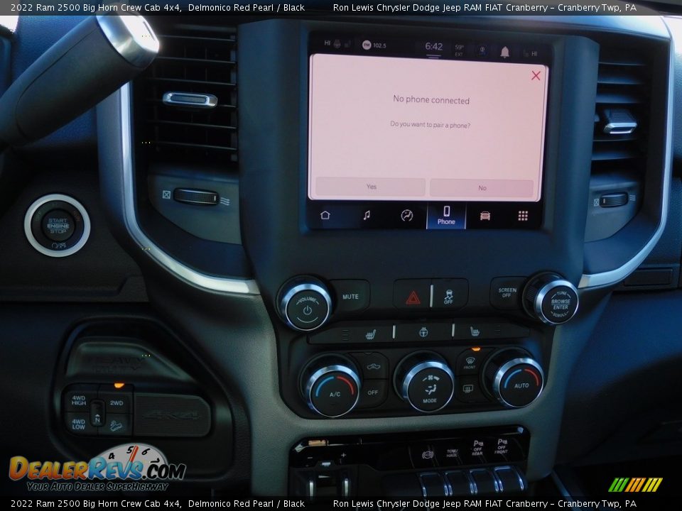 2022 Ram 2500 Big Horn Crew Cab 4x4 Delmonico Red Pearl / Black Photo #16