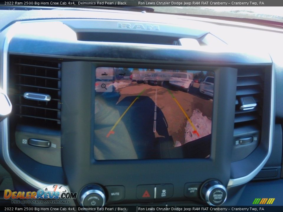 2022 Ram 2500 Big Horn Crew Cab 4x4 Delmonico Red Pearl / Black Photo #17