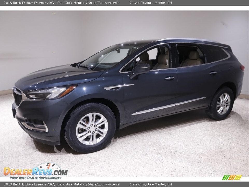 2019 Buick Enclave Essence AWD Dark Slate Metallic / Shale/Ebony Accents Photo #3