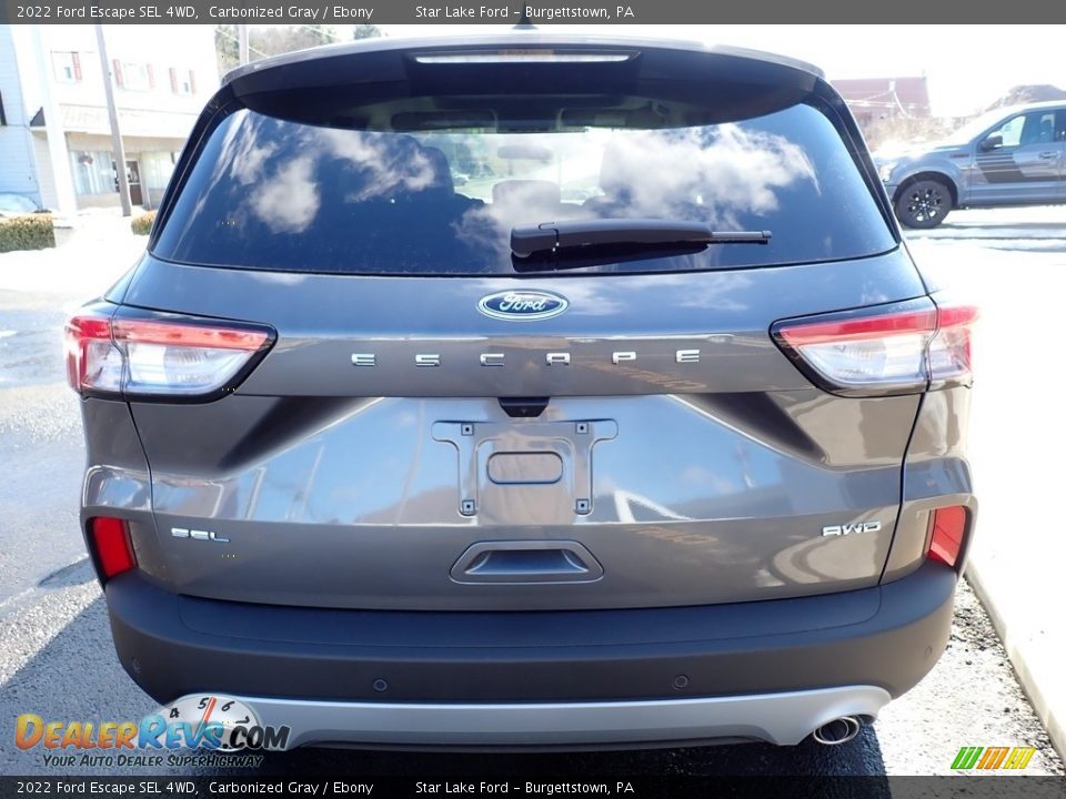 2022 Ford Escape SEL 4WD Carbonized Gray / Ebony Photo #4