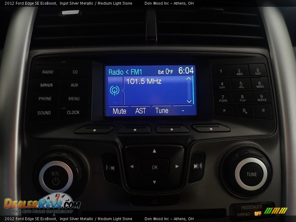 2012 Ford Edge SE EcoBoost Ingot Silver Metallic / Medium Light Stone Photo #25