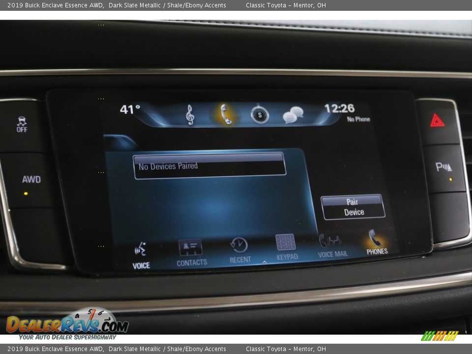 2019 Buick Enclave Essence AWD Dark Slate Metallic / Shale/Ebony Accents Photo #11