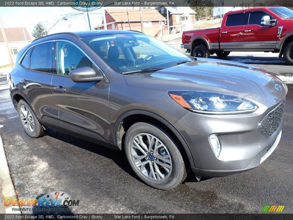 2022 Ford Escape SEL 4WD Carbonized Gray / Ebony Photo #8