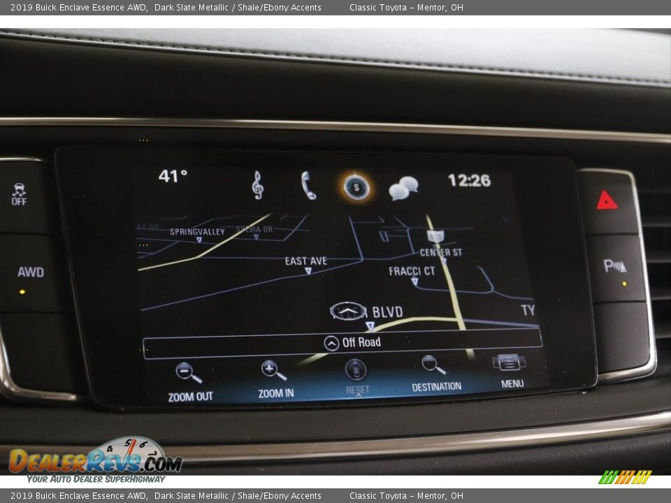 2019 Buick Enclave Essence AWD Dark Slate Metallic / Shale/Ebony Accents Photo #12