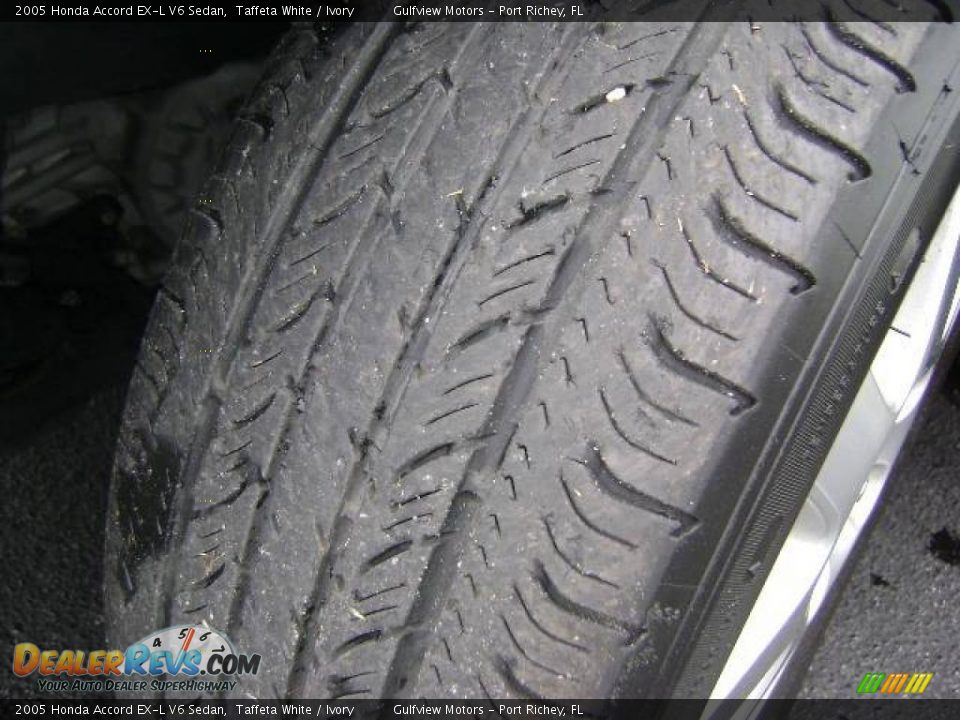 2005 Honda Accord EX-L V6 Sedan Taffeta White / Ivory Photo #10