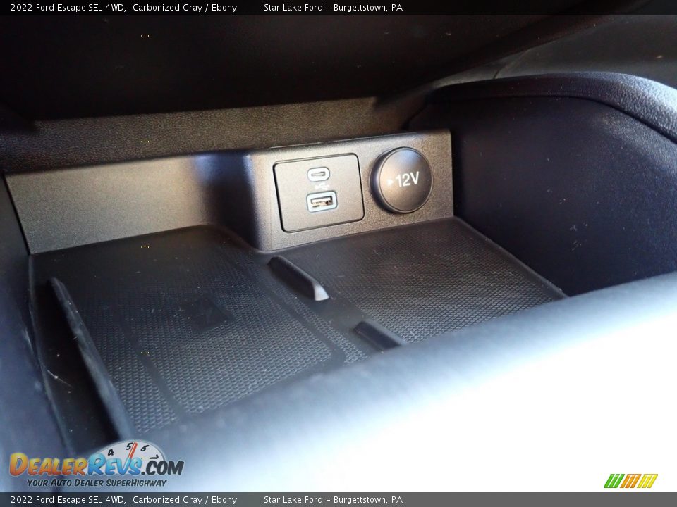 2022 Ford Escape SEL 4WD Carbonized Gray / Ebony Photo #18