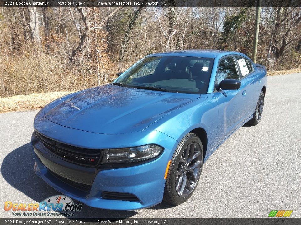 2021 Dodge Charger SXT Frostbite / Black Photo #2