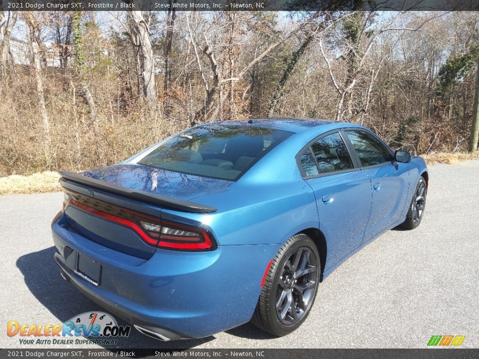 2021 Dodge Charger SXT Frostbite / Black Photo #6