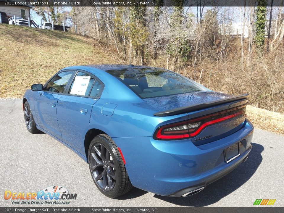 2021 Dodge Charger SXT Frostbite / Black Photo #8