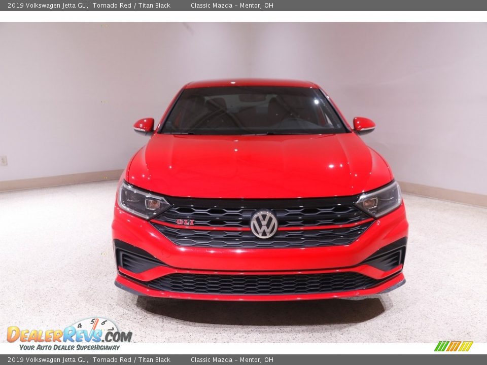 2019 Volkswagen Jetta GLI Tornado Red / Titan Black Photo #2