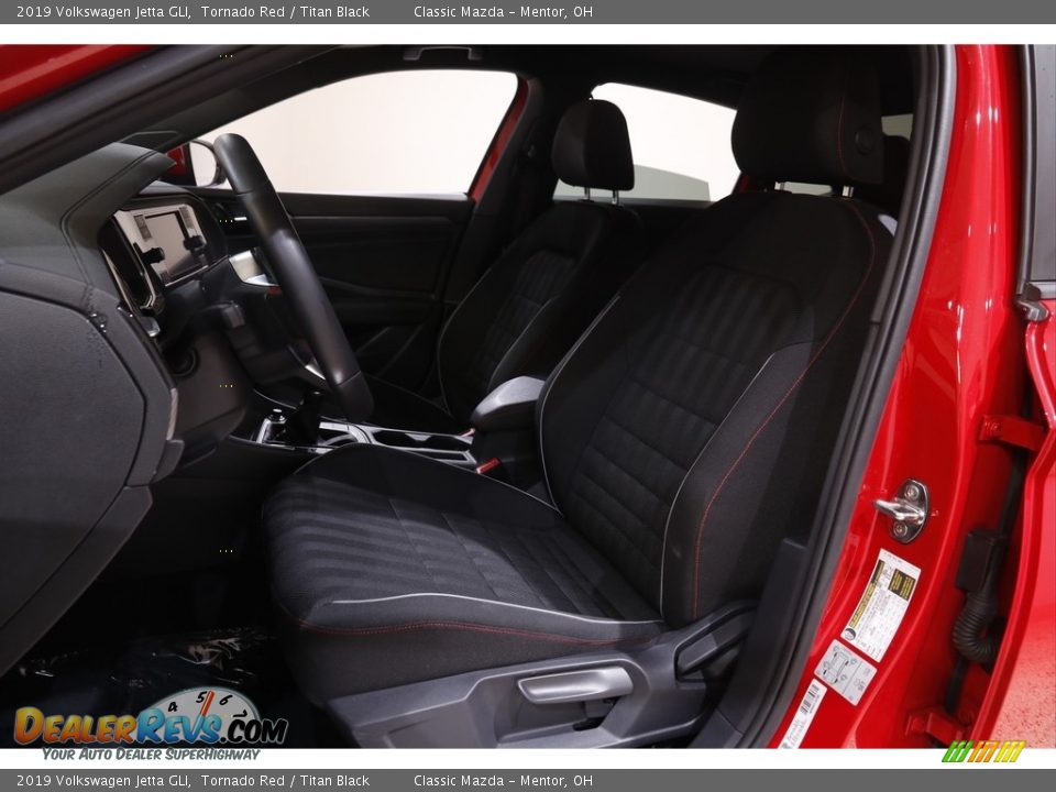 2019 Volkswagen Jetta GLI Tornado Red / Titan Black Photo #5