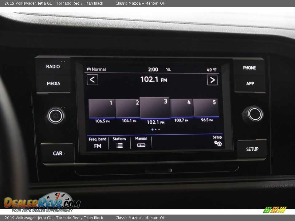 Audio System of 2019 Volkswagen Jetta GLI Photo #10