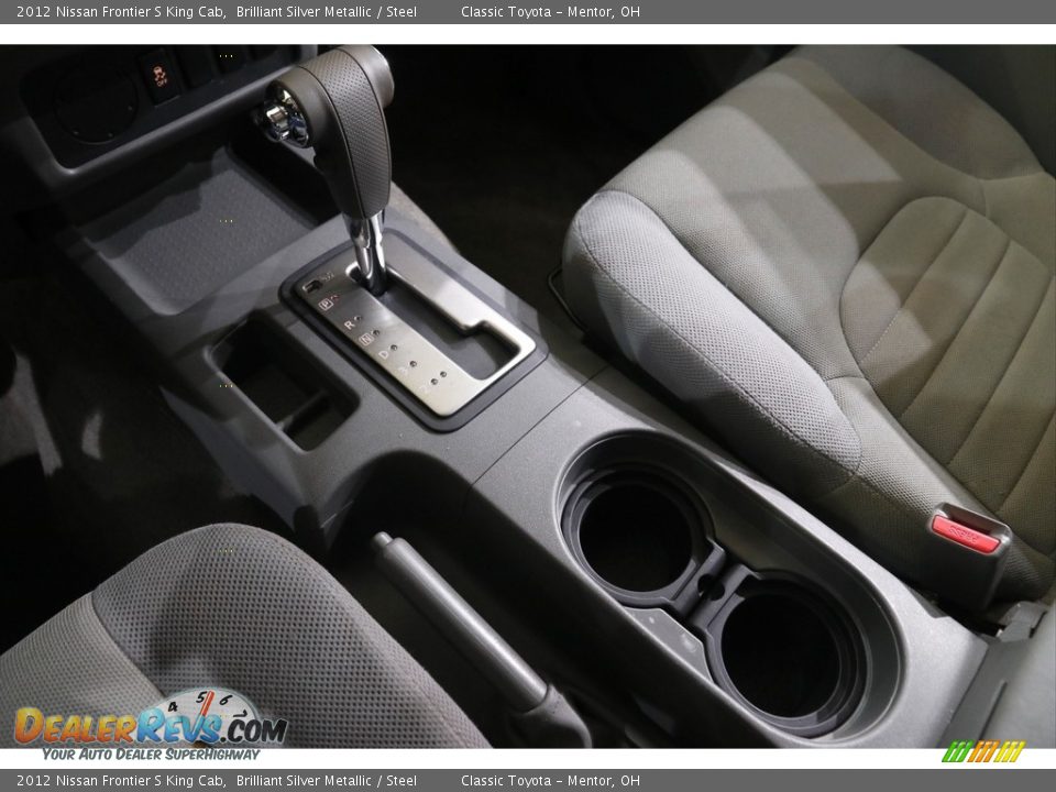 2012 Nissan Frontier S King Cab Brilliant Silver Metallic / Steel Photo #11