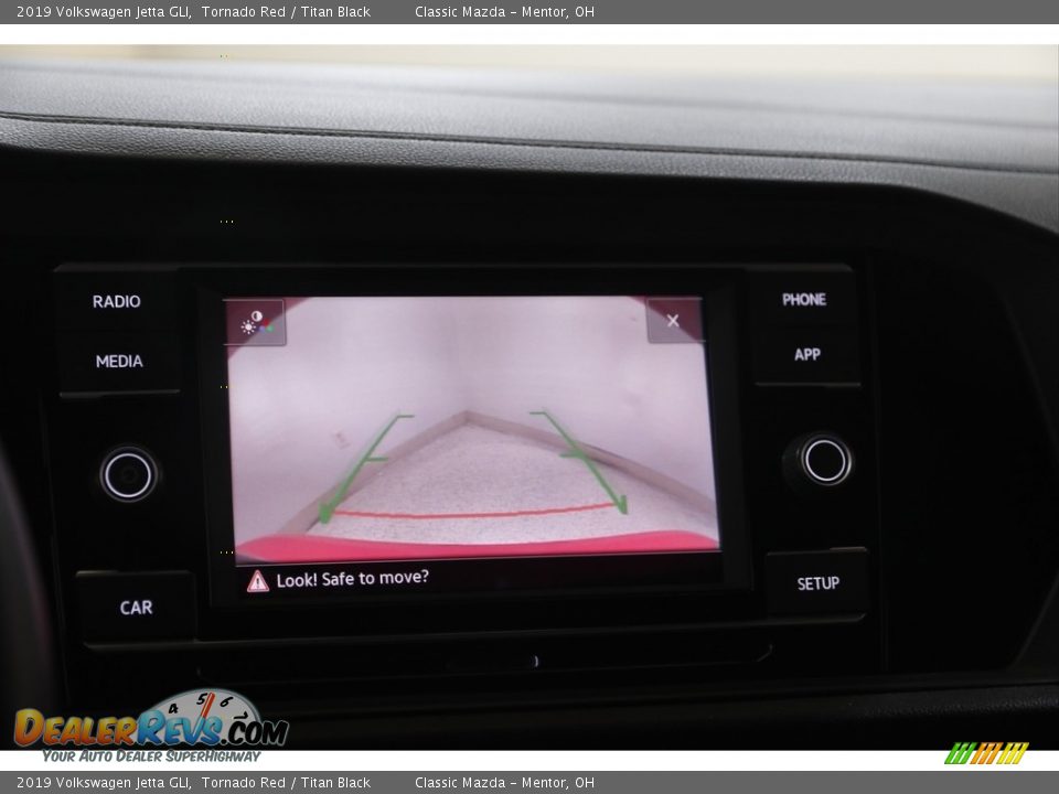 2019 Volkswagen Jetta GLI Tornado Red / Titan Black Photo #12