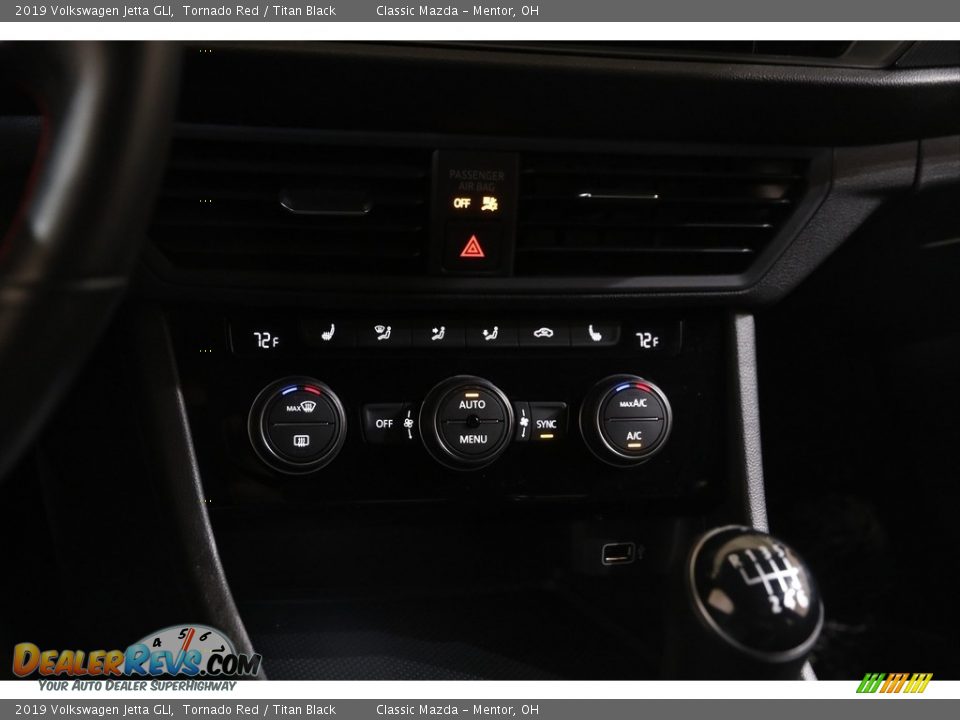 2019 Volkswagen Jetta GLI Tornado Red / Titan Black Photo #13