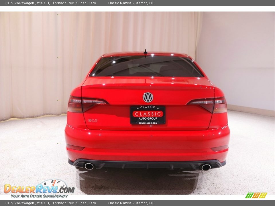 2019 Volkswagen Jetta GLI Tornado Red / Titan Black Photo #18