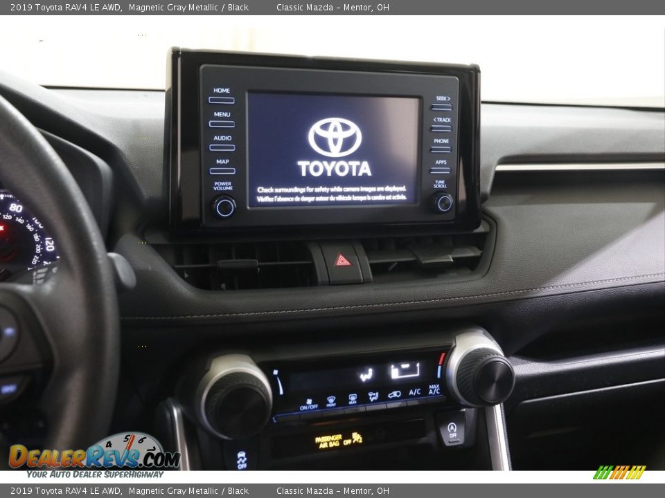 2019 Toyota RAV4 LE AWD Magnetic Gray Metallic / Black Photo #9