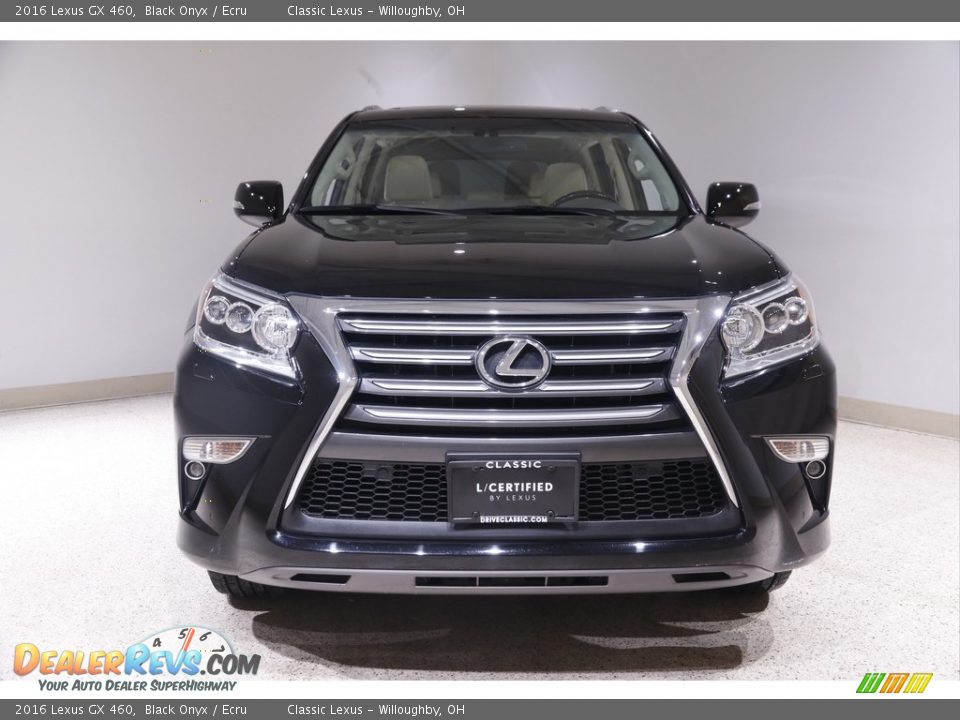 2016 Lexus GX 460 Black Onyx / Ecru Photo #2