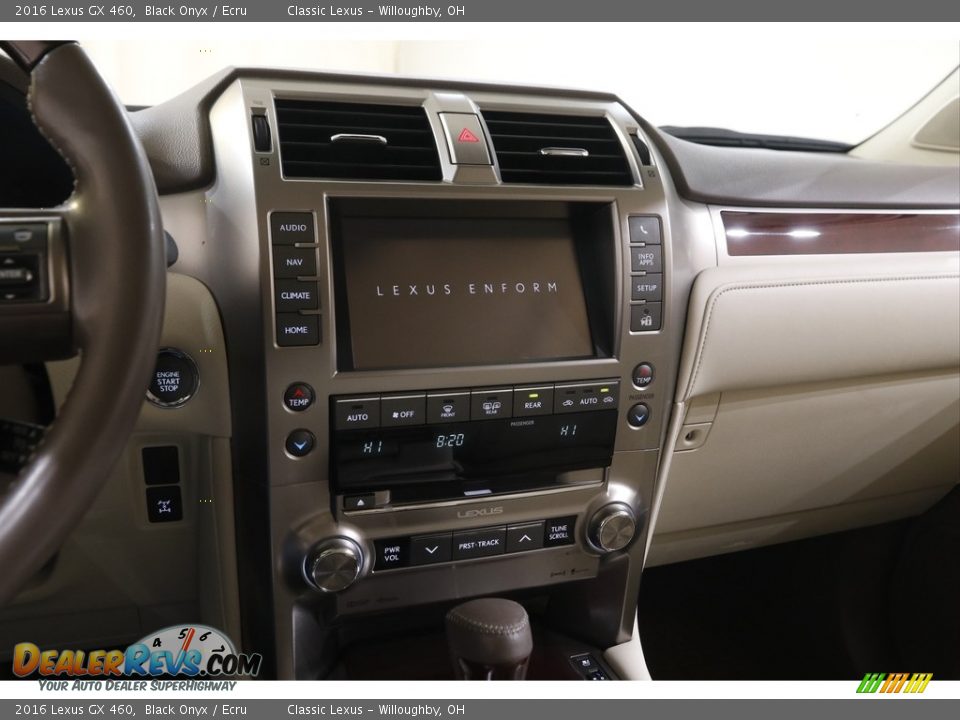 2016 Lexus GX 460 Black Onyx / Ecru Photo #10