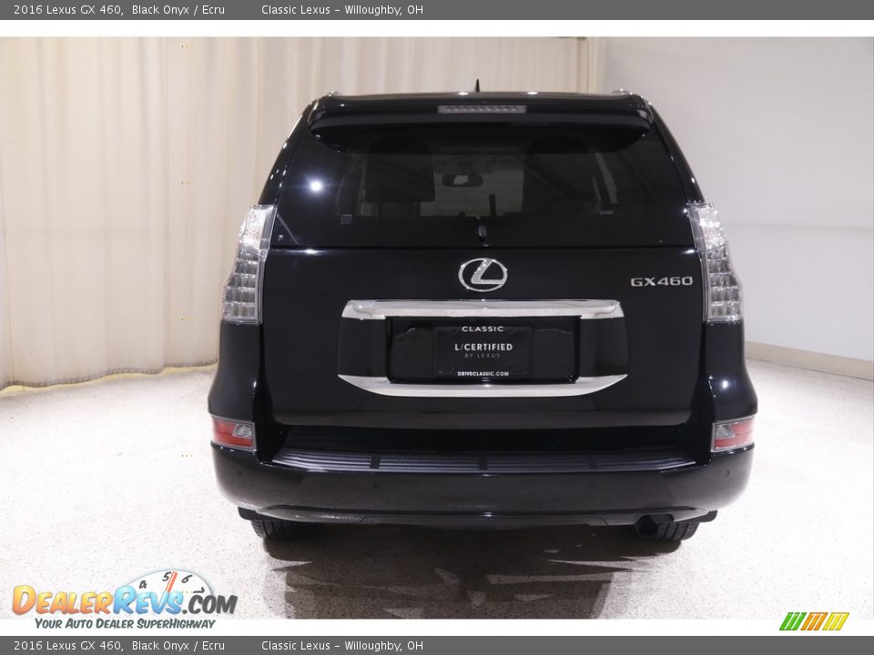 2016 Lexus GX 460 Black Onyx / Ecru Photo #22