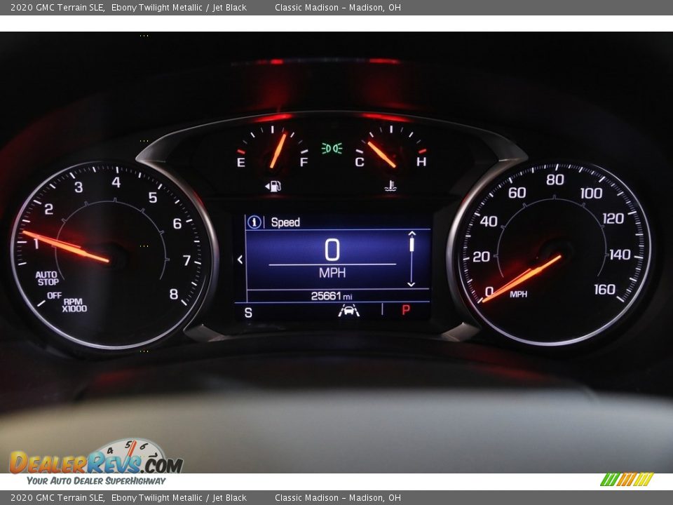 2020 GMC Terrain SLE Ebony Twilight Metallic / Jet Black Photo #8