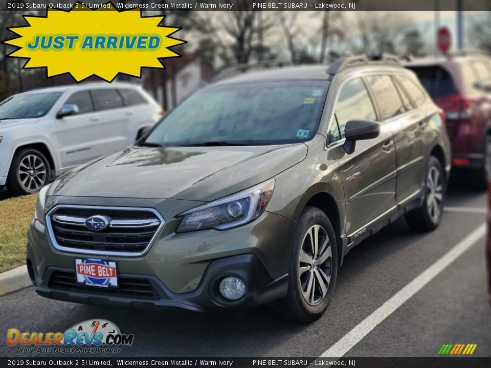 2019 Subaru Outback 2.5i Limited Wilderness Green Metallic / Warm Ivory Photo #1