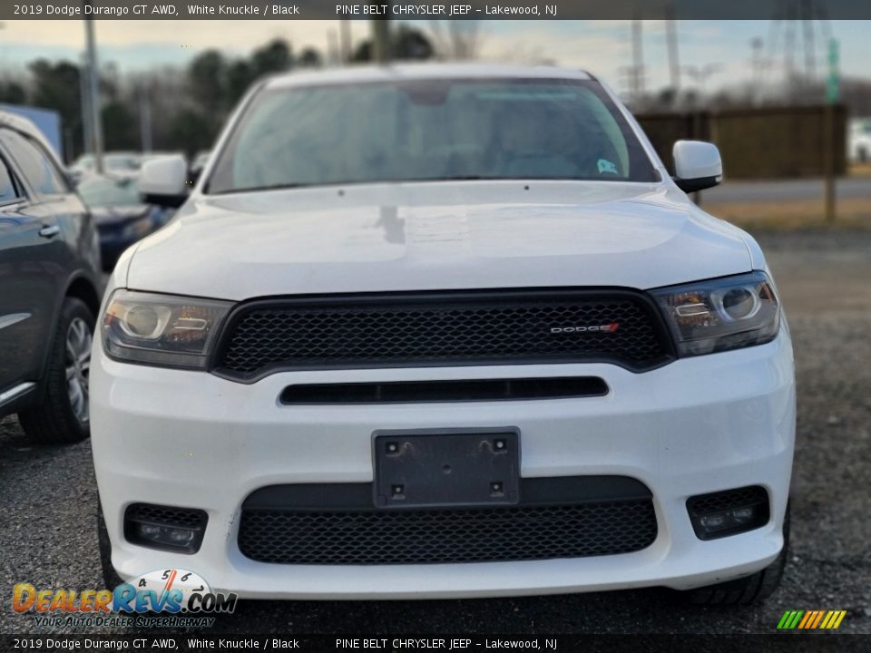 2019 Dodge Durango GT AWD White Knuckle / Black Photo #2