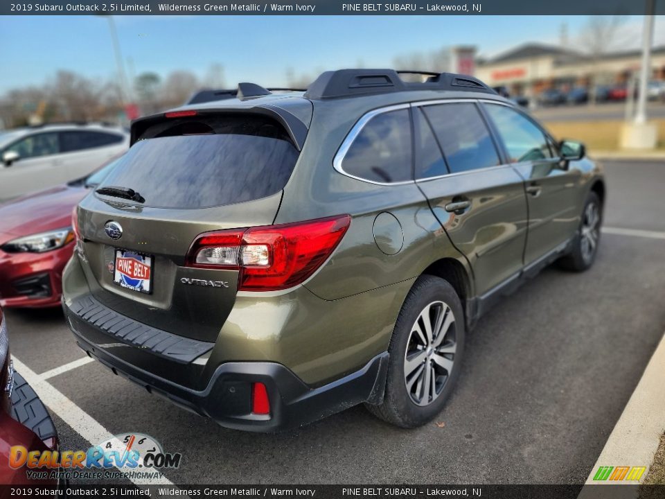2019 Subaru Outback 2.5i Limited Wilderness Green Metallic / Warm Ivory Photo #3